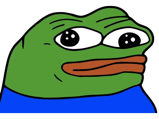 Wide-eyed Apu-style fren