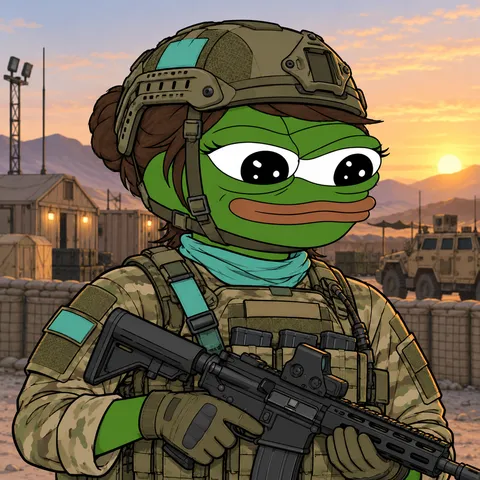 The Army Fren concept: Frontline Frenette, Infantry Riflewoman, holding Modern Compact Carbine.
