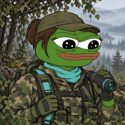 The Army Fren concept: Recon And Relax, Reconnaissance Scout, holding Modern Monocular.