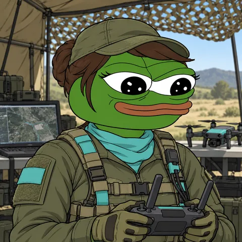 The Army Fren concept: Drone Sweet Drone, UAV Pilot, holding Quadcopter Controller.