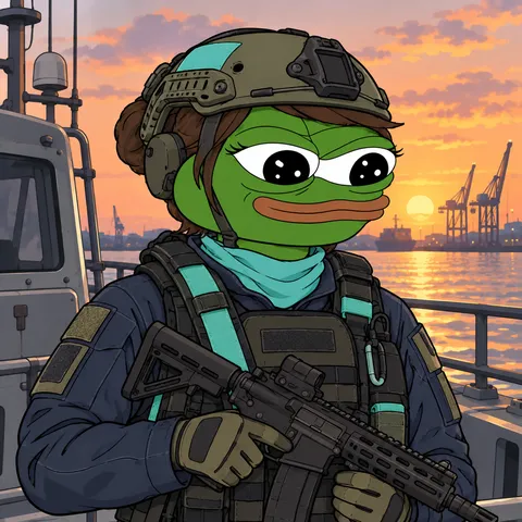 The Army Fren concept: Harbor Halper, Maritime Security, holding Compact Patrol Rifle.