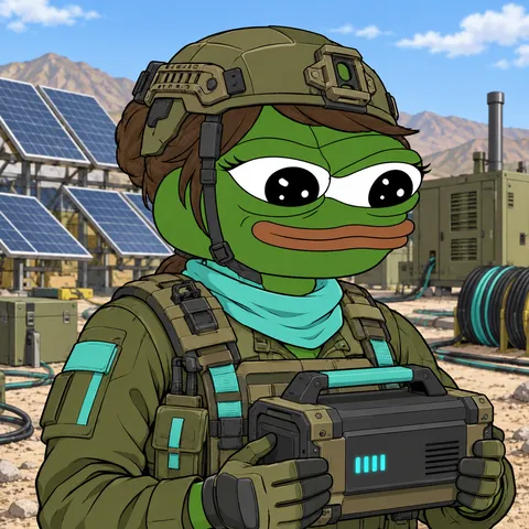 The Army Fren concept: Powering Conviction, Power Systems Engineer, holding Portable Battery Pack.