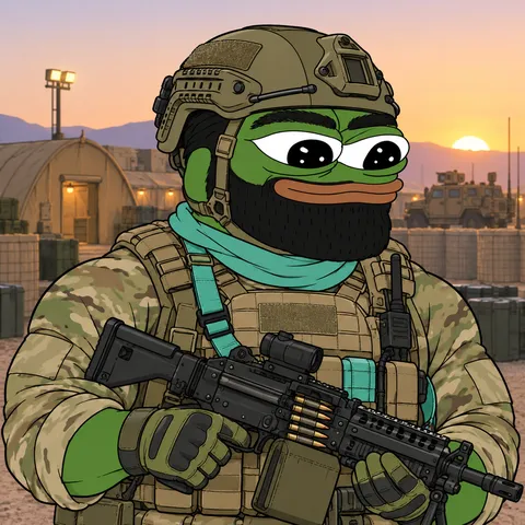 The Heavy Fren concept: Belt-Fed Believer, Support Gunner, holding Modern Light Machine Gun.