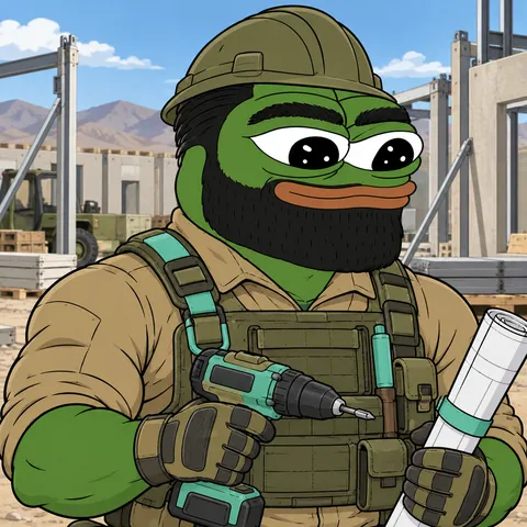 The Heavy Fren concept: Hard Hat Halper, Construction Engineer, holding Compact Cordless Drill.