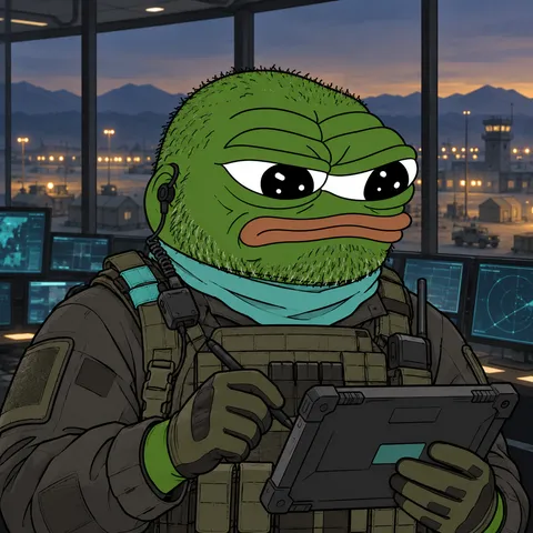 The Veteran concept: No FUD On My Watch, Watch Commander, holding Digital Duty Tablet.