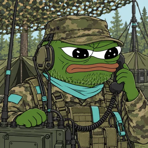 The Veteran concept: Radio Silence Optional, Signals NCO, holding Encrypted Field Handset.