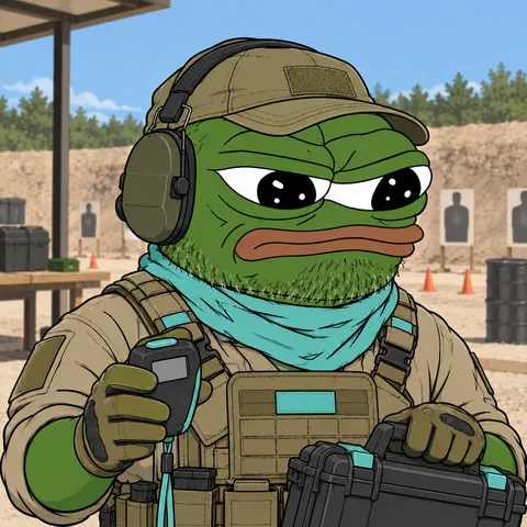 The Veteran concept: Not My First Rodeo, Training Range Sergeant, holding Electronic Shot Timer.
